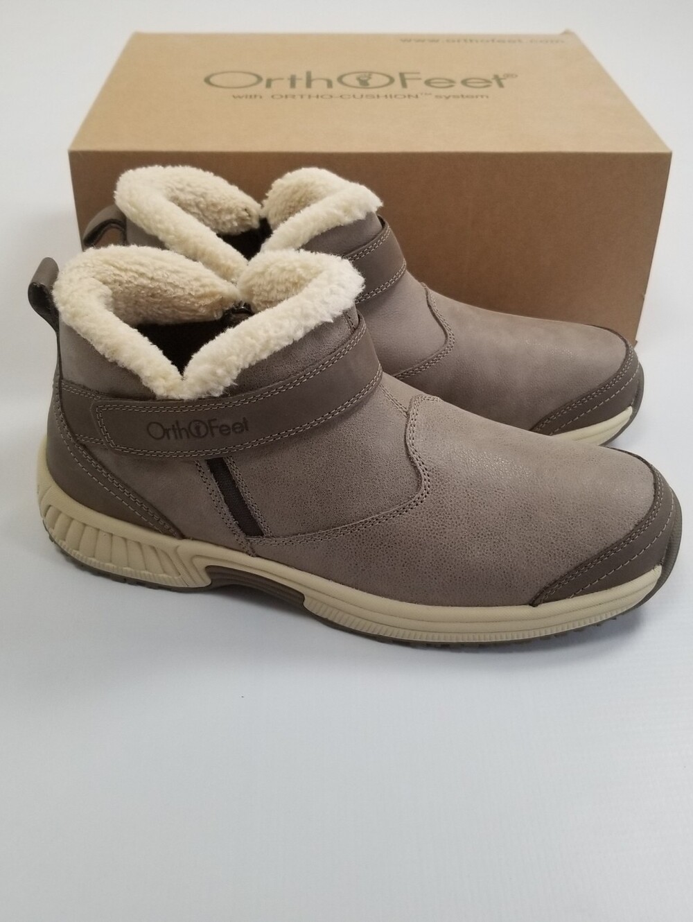 Orthofeet Sienna Leather Booties Boots Size 10.5 NIB
